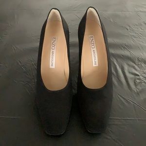 Enzo Angiolini Black Dress Shoes.  Size 7.5M